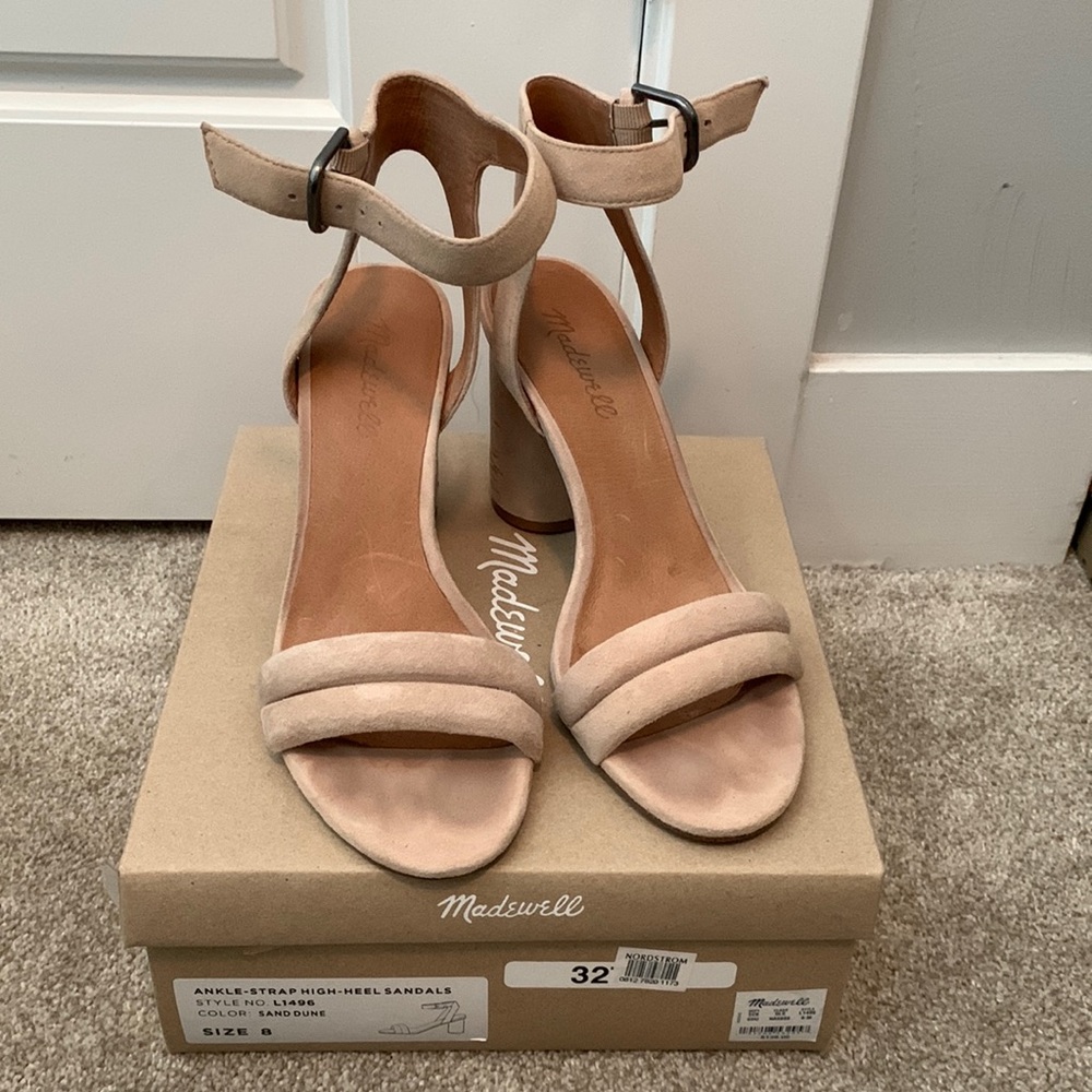Madwell Ankle Strap Heel